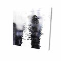 Fondo 32 x 32 in. Silhouettes of Trees-Print on Canvas FO3329976